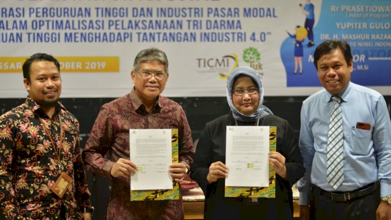 STIE Nobel Makassar Bahas Pasar Modal di Seminar Nasional