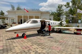 Begini Penampakan Jet Bekas Jusuf Kalla yang Terlihat di Sebuah Kampung di Wonogiri