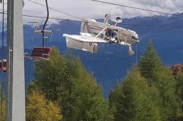 Pesawat Terjerat Kabel Lift Ski di Alpen, Pilot 66 Tahun dan Penumpang 55 Tahun Selamat Tanpa Cedera