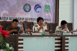 Kominfo Sidrap Sosialisasikan Pentingnya Keamanan Informasi