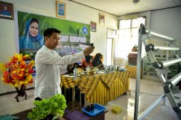 Puluhan Kader PKK Sidrap Ikut Workshop Hidroponik