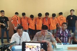 Geng Motor Sadis di Makassar Ditangkap, Wajah Sangar Berubah Jadi Lusuh di Kantor Polisi