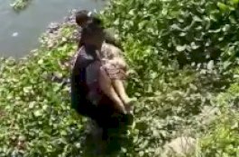 Dikira Boneka, Mayat Perempuan Mengapung di Bawah Jembatan Kembar Gowa