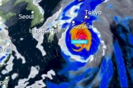 Angin Topan Hagibis Menuju Jepang, Ribuan Penerbangan Dibatalkan