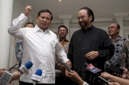 Prabowo dan Surya Paloh Ngaku Tak Bahas Menteri, Ini Penjelasan NasDem