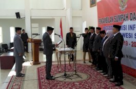 Lantik Anggota KIP Sulsel, Nurdin Abdullah Janji Siapkan Kantor dan Fasilitas Lain