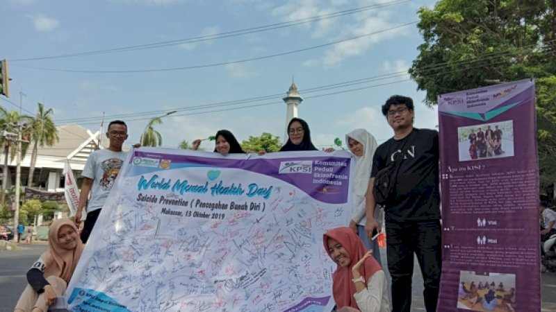 KPSI Simpul Makassar Ajak Masyarakat Peduli Kesehatan Mental