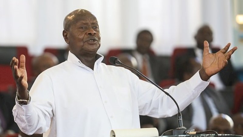 Presiden Uganda Yoweri Museveni 