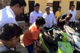 Curi Motor di Bulukumba, Pria Manynyampa Ditangkap di Konawe