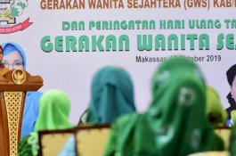Ini Pesan Liestiaty di Pelantikan Pengurus GWS Sulsel