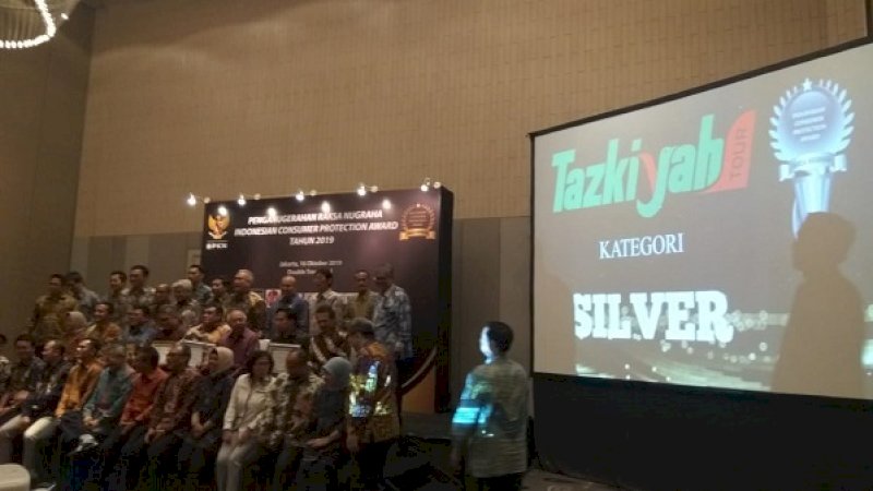 Badan Perlindungan Konsumen Nasional Republik Indonesia (BPKN RI) mengumumkan peraih Raksa Nugraha Award 2019 di Double Tree by Hilton, Jakarta, Rabu malam (16/10/2019).