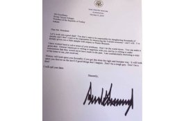 Surat Trump untuk Erdogan: 