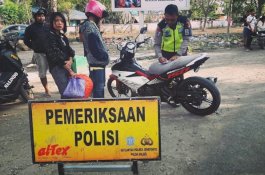 Operasi Rutin Satlantas Polres Jeneponto Jaring Puluhan Pengendara Motor