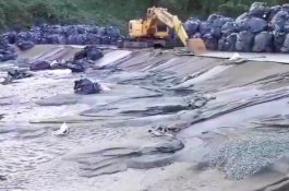 Dihantam Topan Hagibis, Kantong Limbah Radioaktif di Jepang Ikut Hanyut