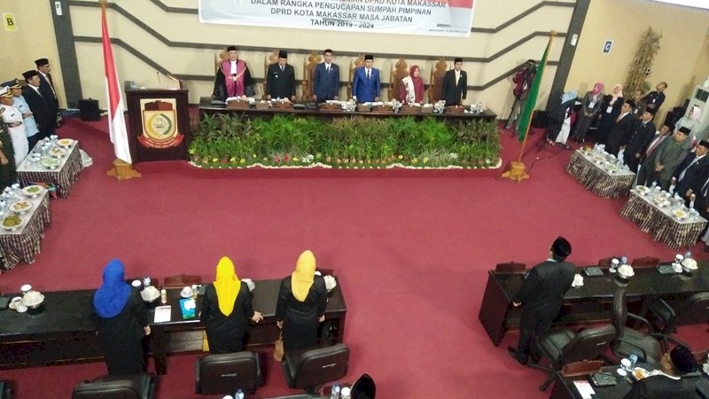 Resmi Pimpin DPRD Makassar, Rudianto Lallo: Jangan Lupa Lihat ke Bawah