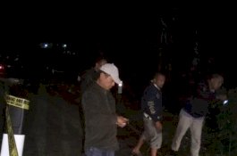 Kalatiku Paembonan Tinjau Jembatan Amblas di Nanggala