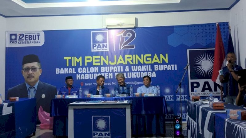 Ketua Tim Penjaringan Partai Amanat Nasional (PAN), Idris Aman memuji Syamsuddin Alimsyah yang telah banyak berkontribusi di Kabupaten Bulukumba.
