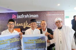 Travel Jazirah Iman Beri Umrah Gratis Buat 3 Jemaah