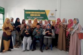 Baznas Bulukumba Latih Warga Pembuatan Produk Berbahan Lokal