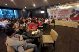 Pelantikan Jokowi-Ma'ruf Amin, Taruna Merah Putih Sulsel Gelar Nobar