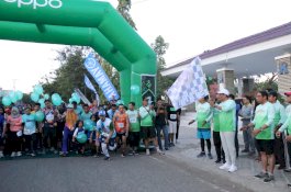 Bupati Barru Lepas Peserta Lomba Lari, Ratusan Peserta Ikut Berpartisipasi