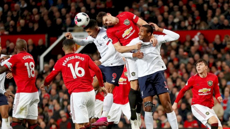 Laga Manchester United vs Liverpool. Ist
