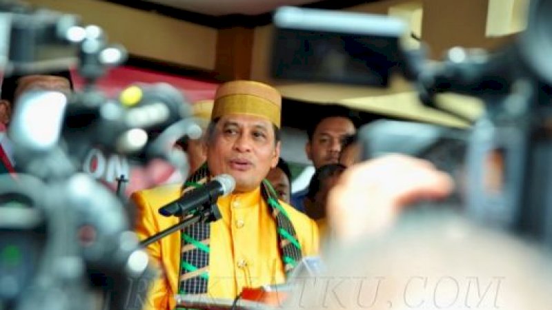 Dari Jakarta, NH Selamati Golkar Via Teleconference