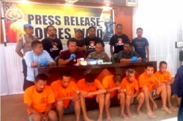 7 Hari Operasi Sikat Lipu, Polres Wajo Ringkus 17 Pelaku Kejahatan