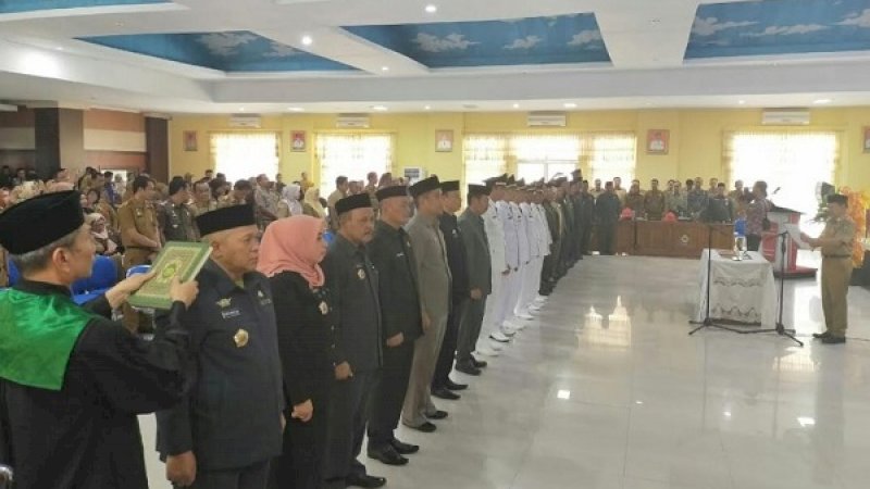 Gelombang Kedua Mutasi di Jeneponto, 24 Pejabat Eselon Disumpah