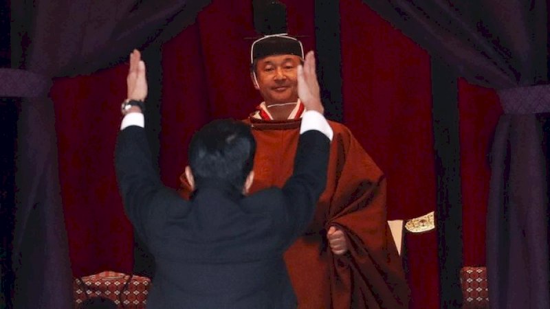 Penobatan Kaisar Jepang, Naruhito Berdoa ke Dewa Matahari