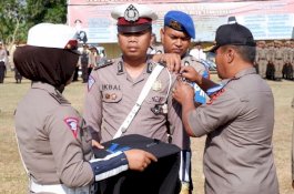 Polres Wajo Gelar Apel Pasukan Tanda Dimulainya Operasi Zebra 2019