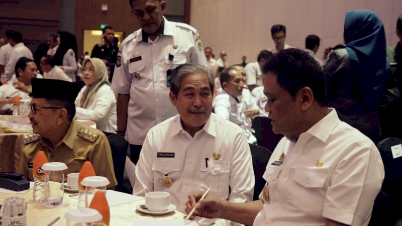 Bupati Sidrap Hadiri Rakoswasda Sulsel 2019 di Makassar