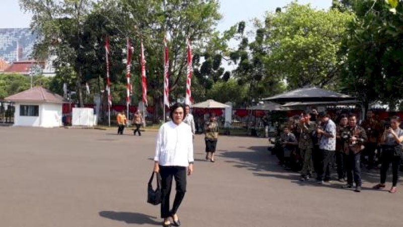 Sri Mulyani Indrawati di Istana