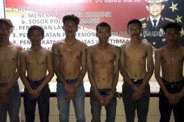 Keroyok Warga Usai Ngelem, Enam Pemuda Ditangkap saat Tidur Pulas