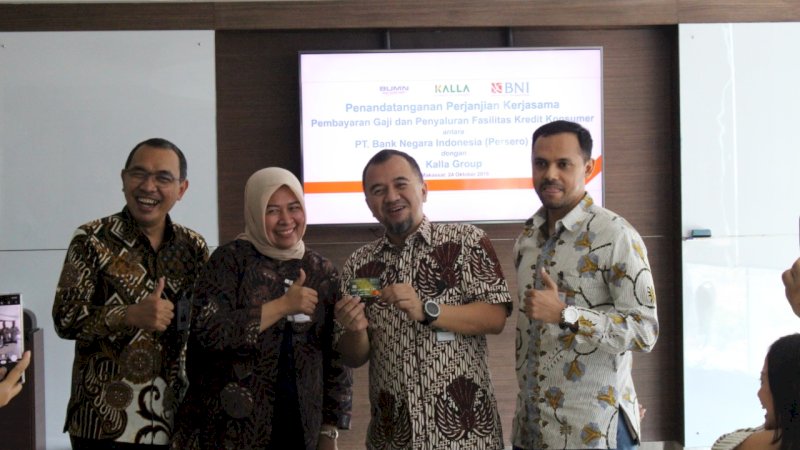 Gaji Mudah Pinjaman Sederhana, BNI Manjakan Karyawan Kalla Grup