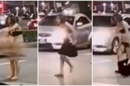 Lucuti Pakaiannya Saat Bertengkar dengan Sopir Taksi, Wanita Singapura Ditangkap Polisi