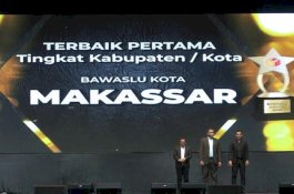 Selamat! Bawaslu Makassar Kembali Sabet Inovasi Pengawasan Terbaik Se-Indonesia