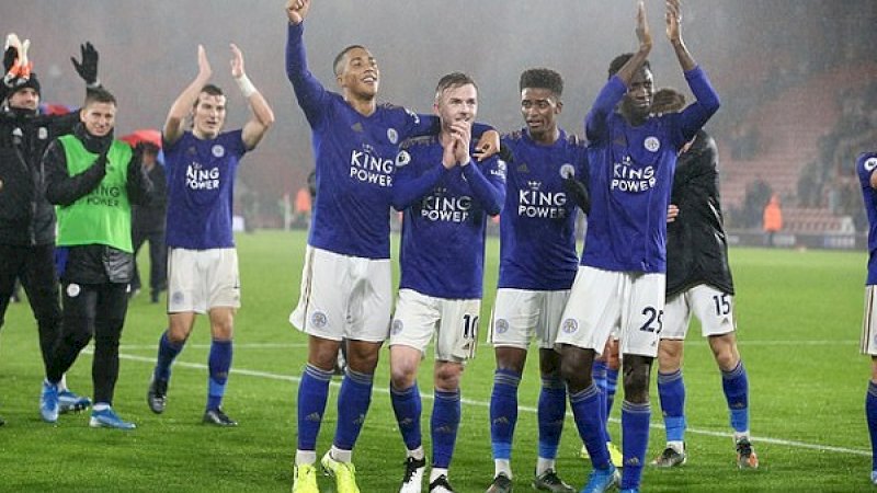 Leicester City mencatat kemenangan besar dengan skor 9-0 atas Southampton di Liga Inggris. (Foto: Getty Images)