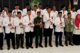 Pengurus Periode 2019-2024 Dilantik, PMI Gowa Target Punya Markas Sendiri