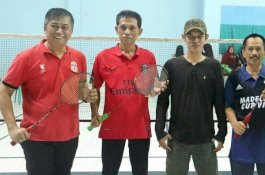 Pj Sekda Barru Buka Bandminton Gappembar Cup 2019