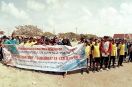 Peringati Hari Sumpah Pemuda, Dikpora Jeneponto Gelar Turnamen Bola Voli