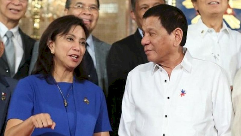 Leni Robredo dan Rodrigo Duterte