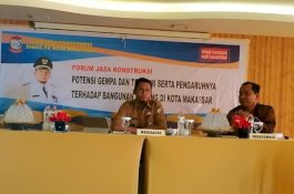 Minimalisir Risiko Gempa Terhadap Bangunan, Dinas PU Makassar Gelar Forum Jasa Kontruksi