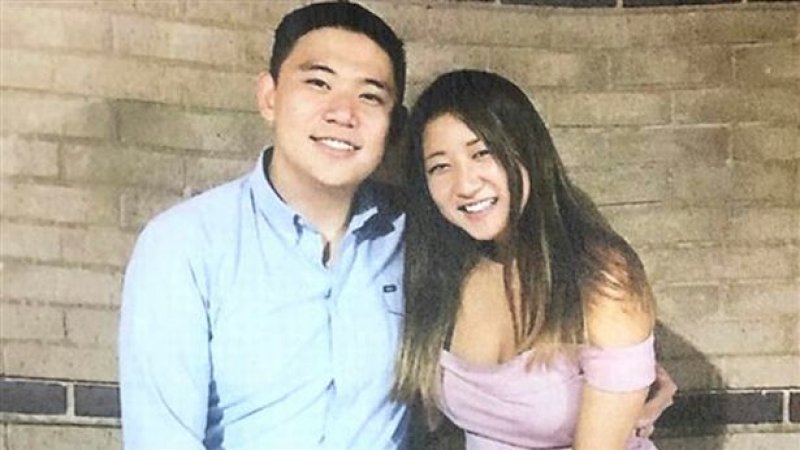 Inyoung You (kanan) dan kekasihnya yang telah bunuh diri, Alexander Urtula