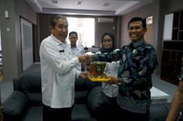 Bupati Sidrap Terima Rombongan Anggota DPRD Tana Tidung