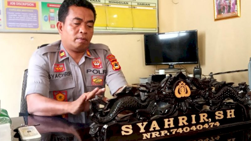 Kapolsek Bontonompo, Iptu Syachrir