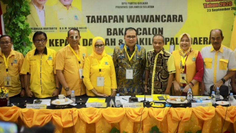 Danny Pomanto dan Tim Sembilan Partai Golkar Sulsel