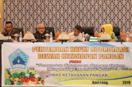 Buka Rakor Dewan Ketahanan Pangan, Ini Harapan Wabup Bantaeng