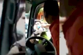 Ini Video Adu Jotos Polisi dengan Sopir Ambulans yang Sedang Bawa Pasien Rujukan