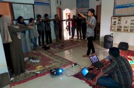 Dorong Perkembangan SDM Desa, Pemuda Desa Palangka Sinjai Ikuti Pelatihan Jurnalistik